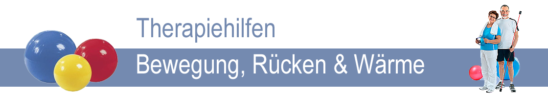 Therapiehilfen Bewegungs- oder Wäremetherapie 