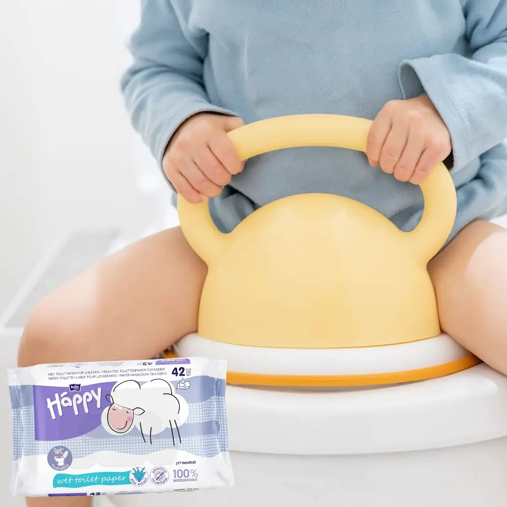 Bella Happy - feuchtes Toilettenpapier Sensitive - 42 Tücher