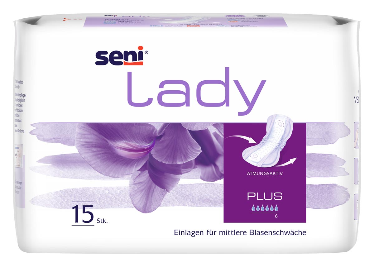 SENI Lady PLUS - 950ml Saugleistung - 16 x 15 Stück