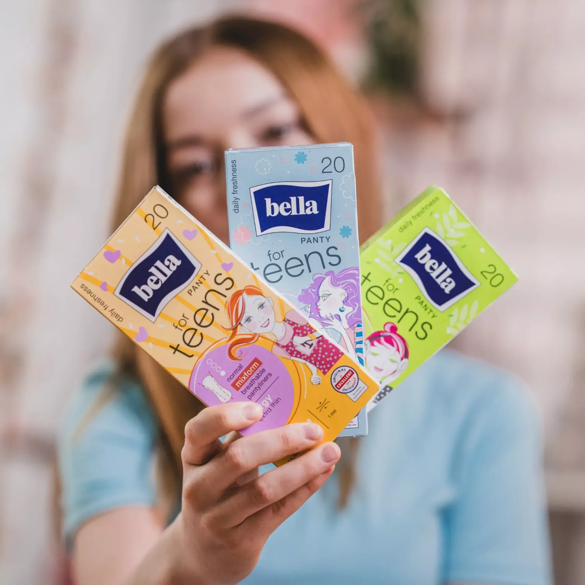 Bella für Teens Slipeinlagen (ENERGY) - 20 Stück Pack