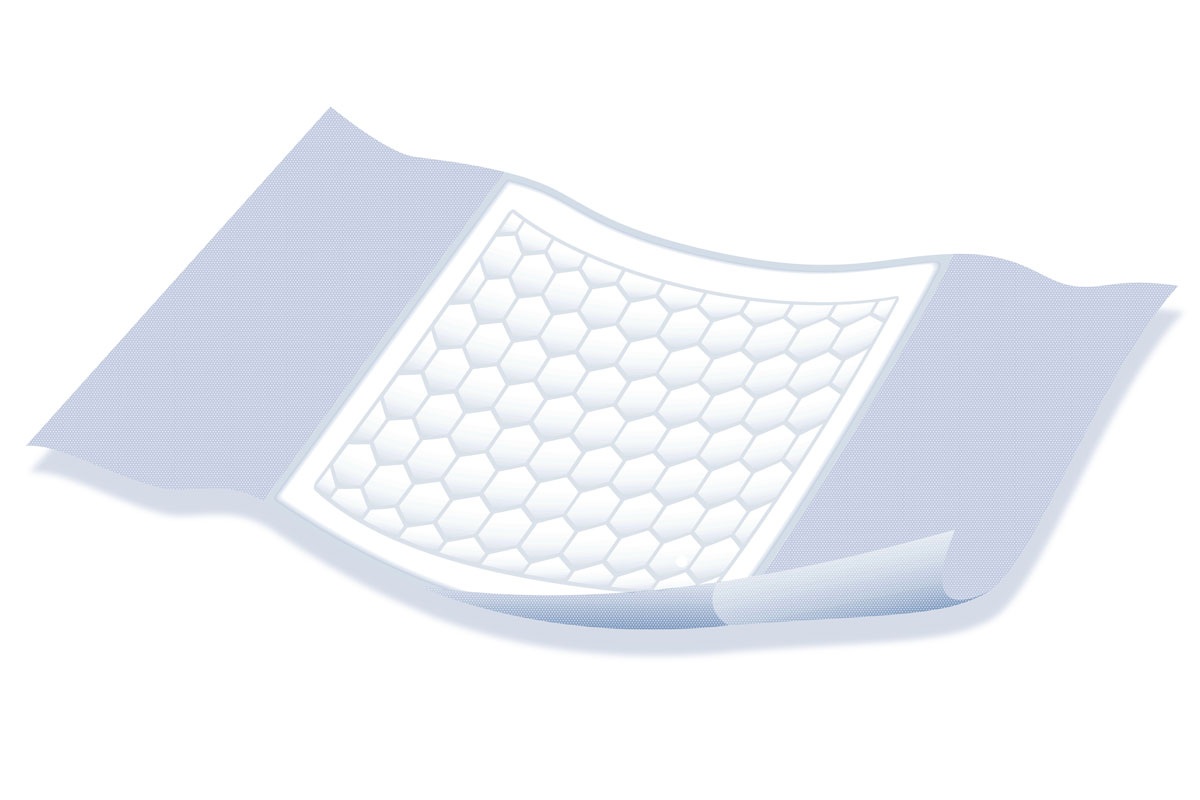 ATTENDS Cover-Dri Plus - Bettschutzeinlagen mit Flügel 80 x 170cm (30 Stück)