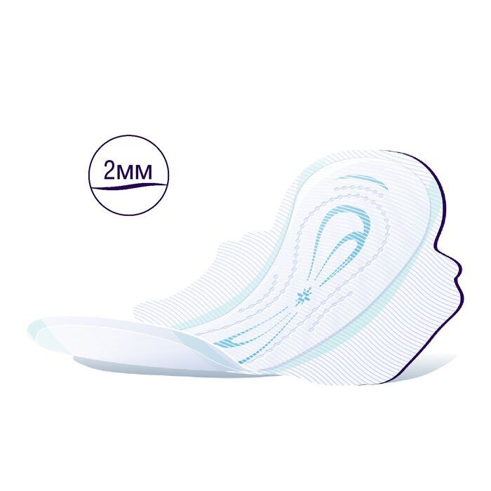 Bella Perfecta Ultra Binden MAXI BLUE mit Flügel - extra Soft - 16 Stück
