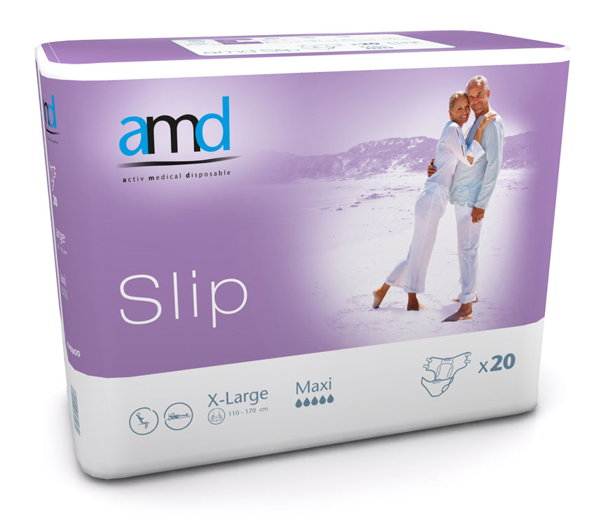 AMD SLIP - (MAXI) - Inkontinenzwindeln - Gr. X-Large (XL) - 20 Stück