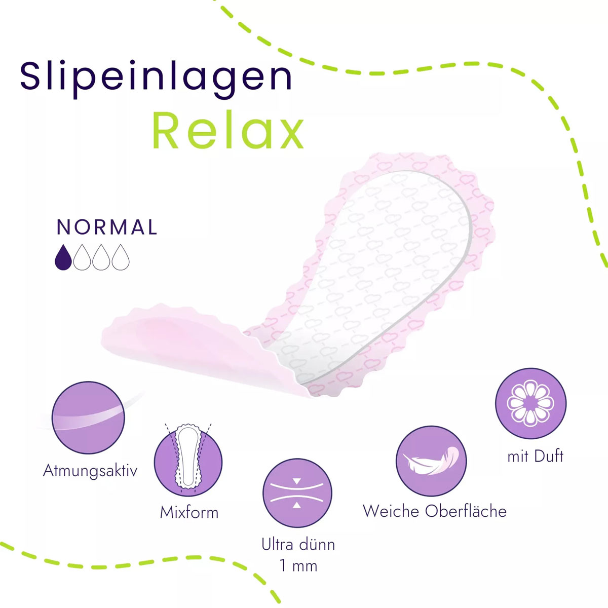 Bella für Teens Slipeinlagen (RELAX) - 20 Stück Pack