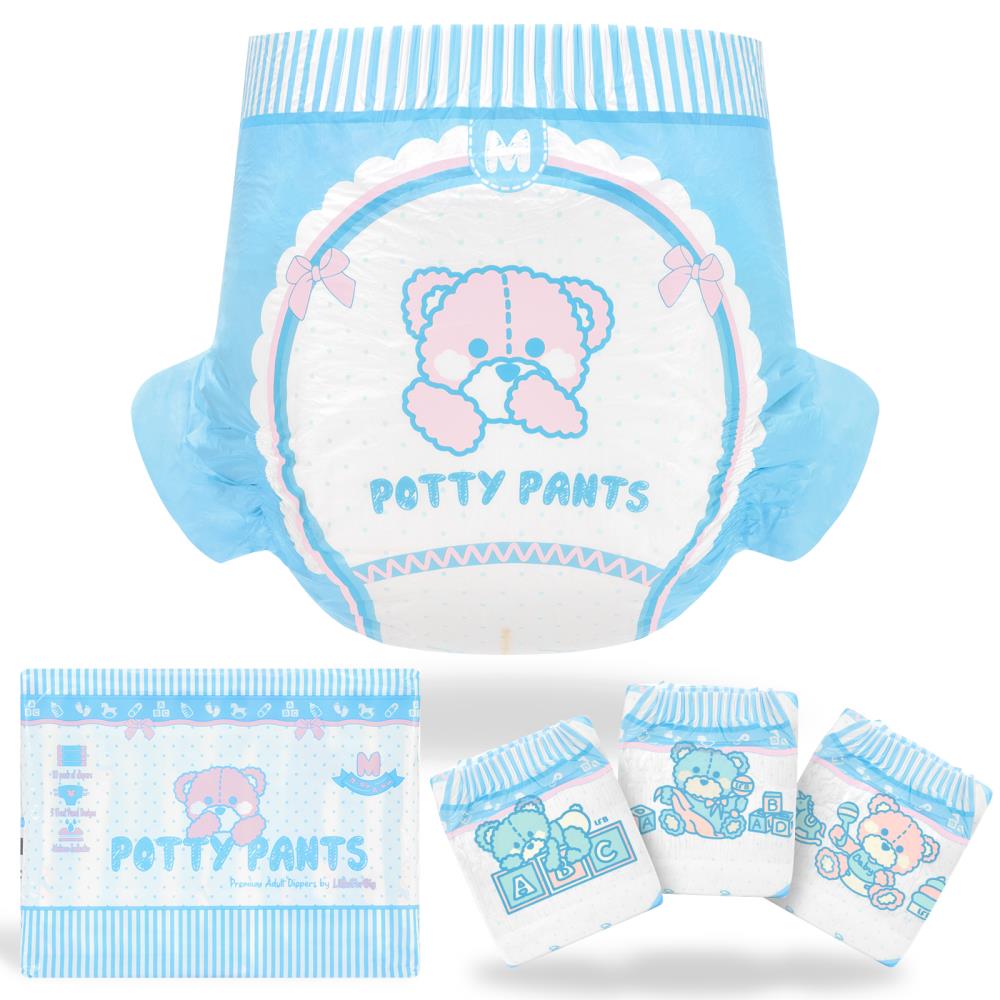 Little for Big - Potty Pants - farbige Windeln für Erwachsene | X-Large (XL)