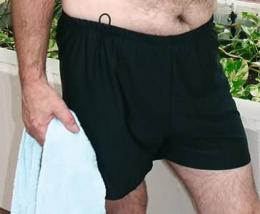 Suprima Schwimmshorts - für Herren - bei Inkontinenz in Schwarz - 1521 - Gr.: 7