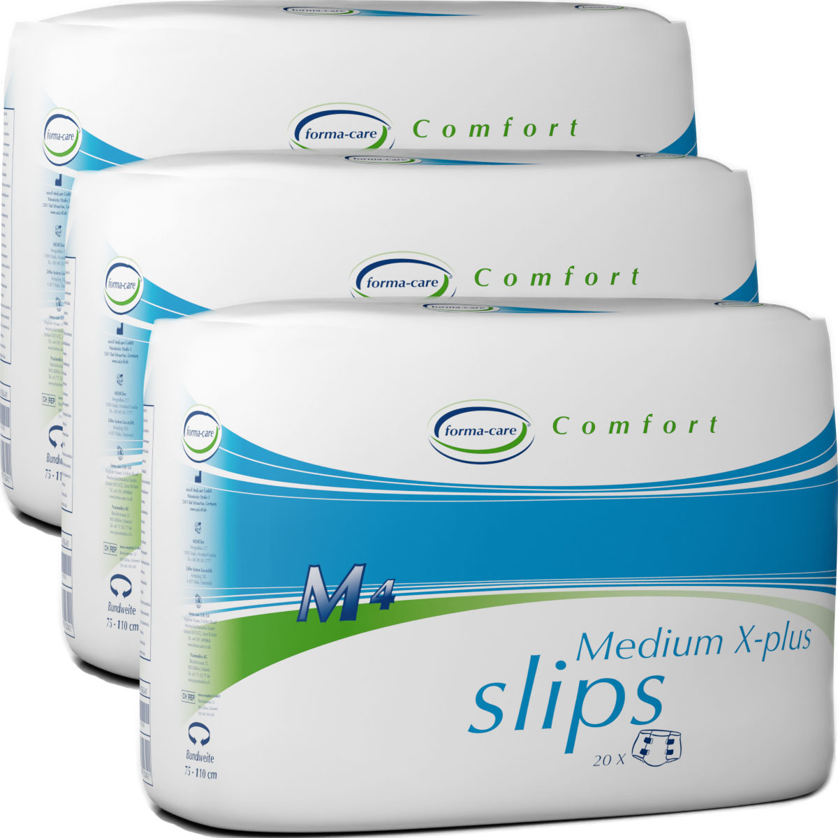 Forma-Care Slip comfort  X-PLUS - M (M4) - 3x20 St. Karton