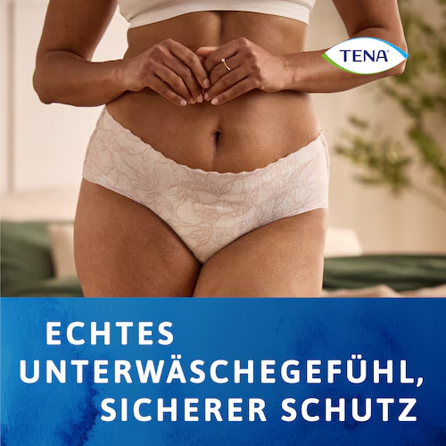 TENA Silhouette Plus White - hüfthohe feminine Pants - Gr. Medium (M) 2x12 Stück