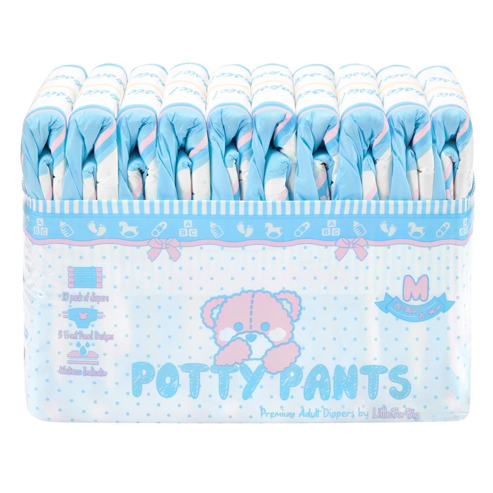 Little for Big - Potty Pants - farbige Windeln für Erwachsene | X-Large (XL)