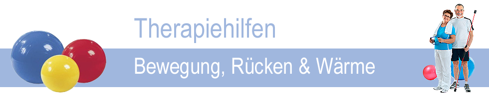 Therapiehilfen Bewegungs- oder Wäremetherapie 