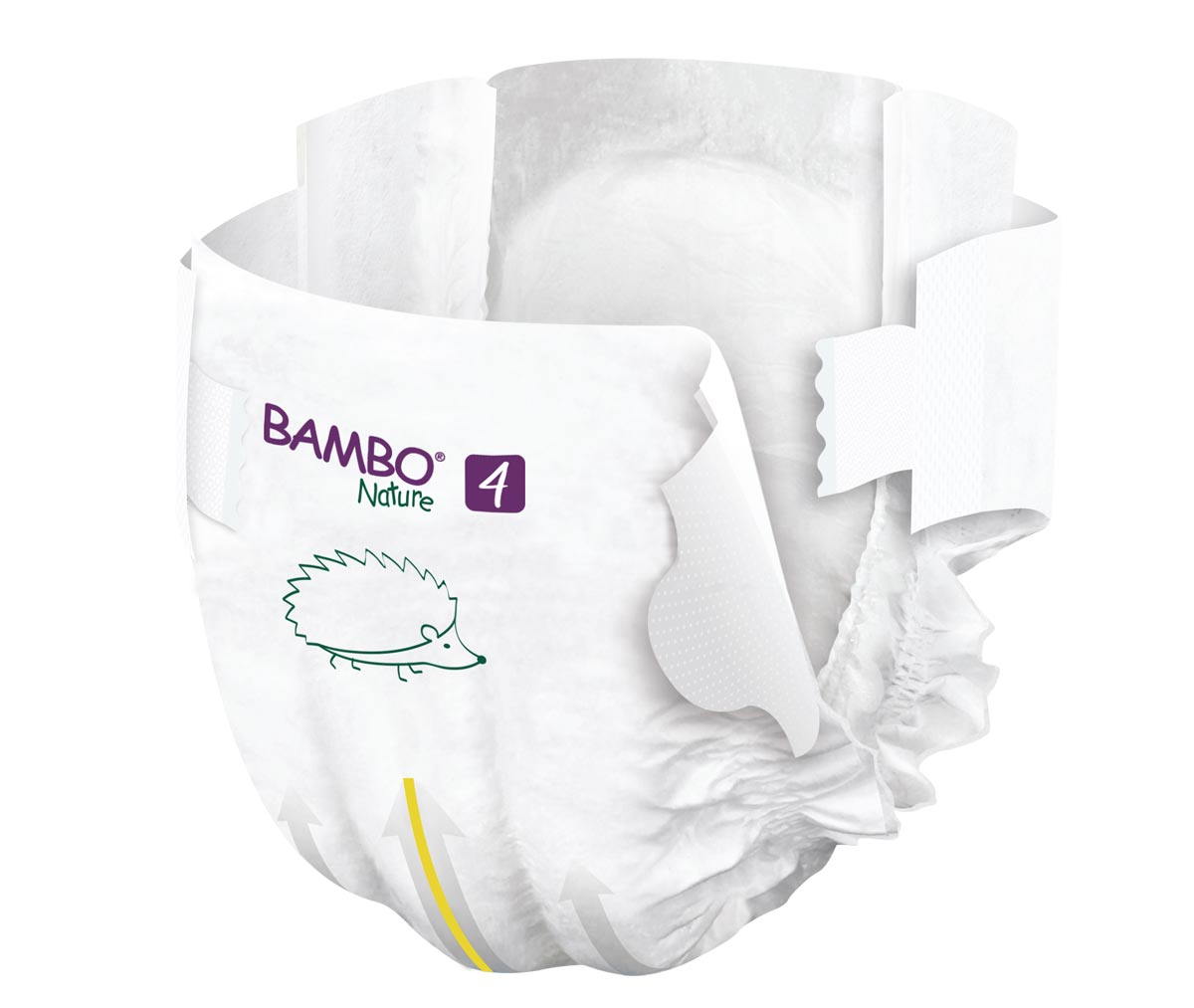 Bambo NATURE - Babywindeln Gr. 4 MAXI [L] 7-14 Kg - 6x24 (144) Stück