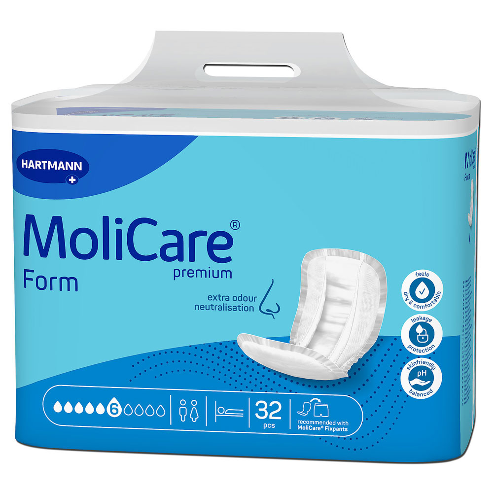 HARTMANN MoliCare® Premium Form EXTRA PLUS 6 Tr. (Inkontinenzvorlage) - 4x32 Stück