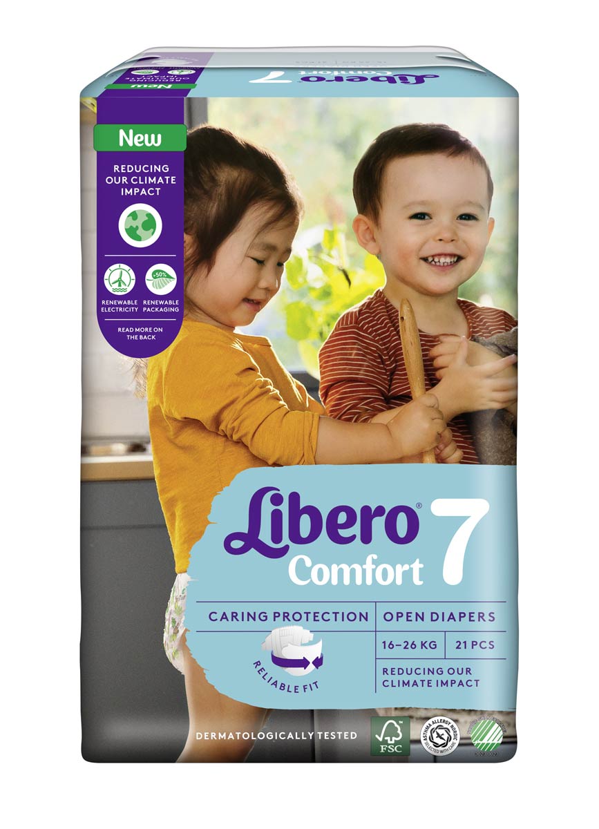 Libero Comfort Fit Gr. 7 XL 15-26Kg (6x21 Stück) 