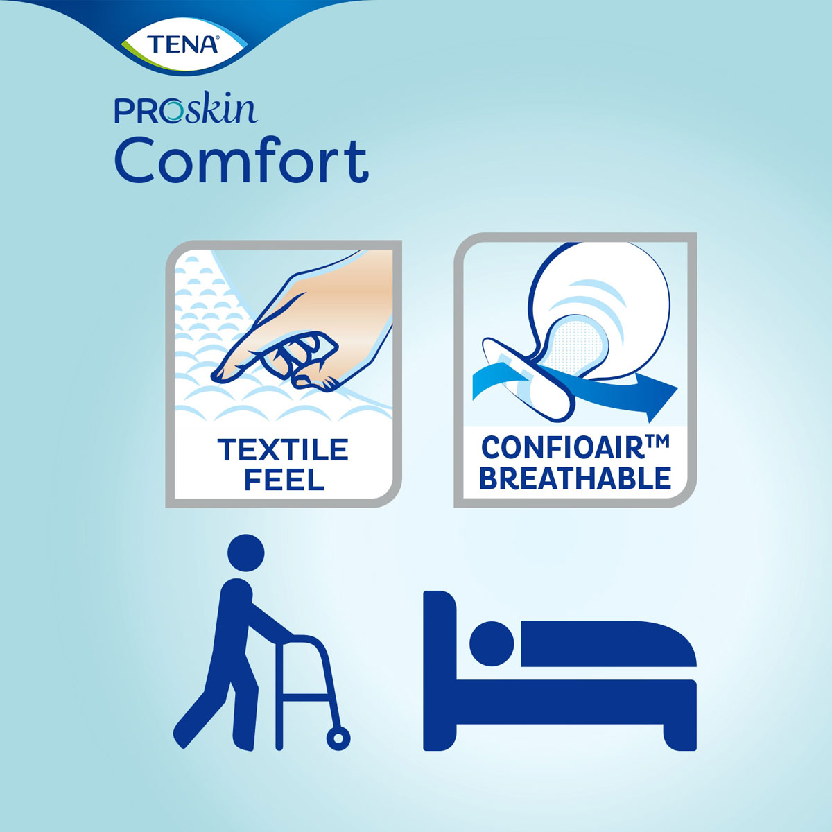 TENA Comfort - Maxi - Inkontinenzvorlagen (2x34 Stück)