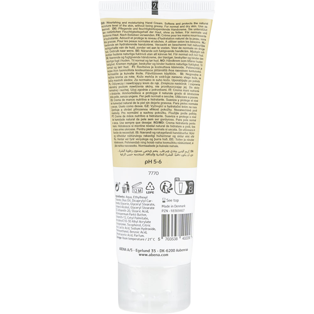 ABENA Handcreme - leicht parfümiert, 75ml Tube