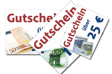 Gutscheine zum Verschenken