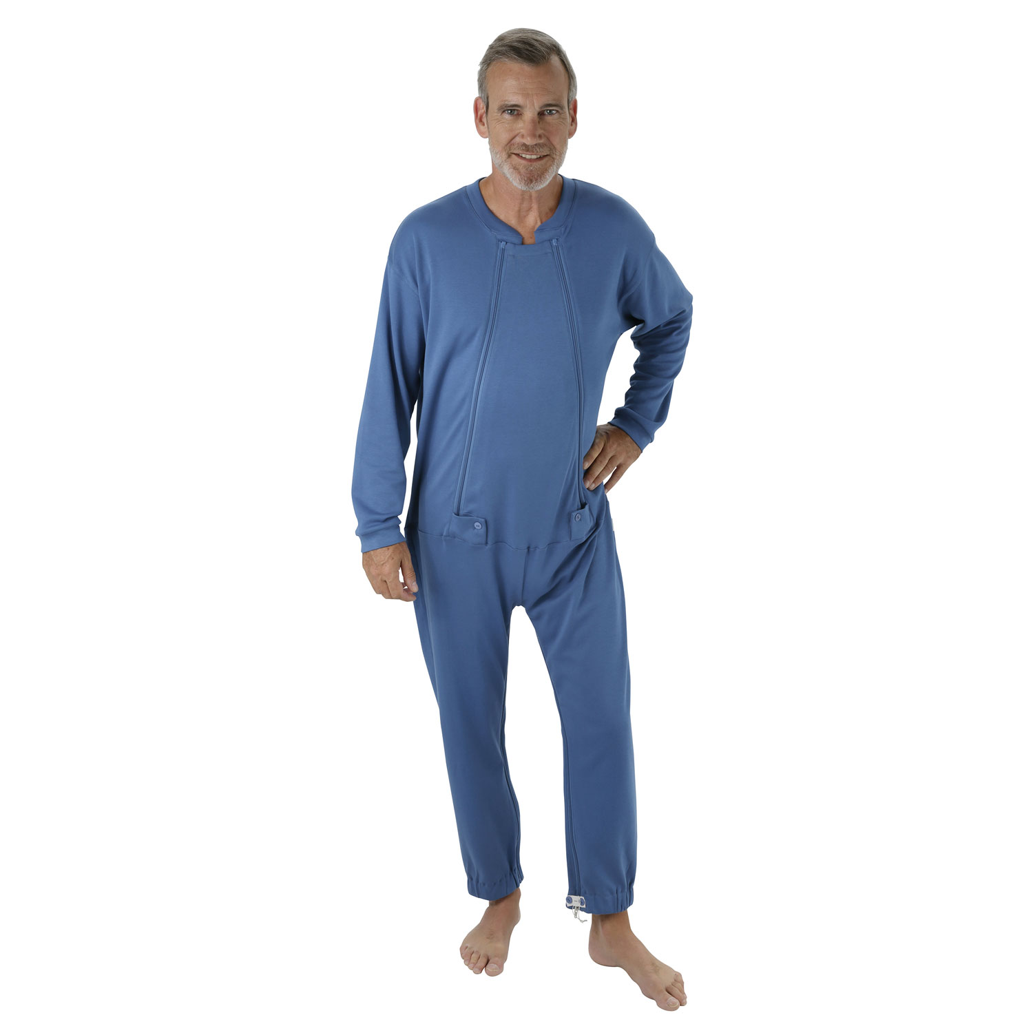 Suprima Funktionsoverall - LANG - für demenzkranke, Unisex - 4686